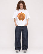 Mockup Boxy Heavyweight Tee White female full-body 09