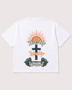 Mockup Boxy Heavyweight Tee White product