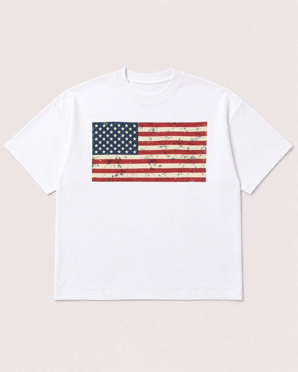 Mockup Boxy Heavyweight Tee White product