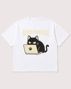 Mockup Boxy Heavyweight Tee White product