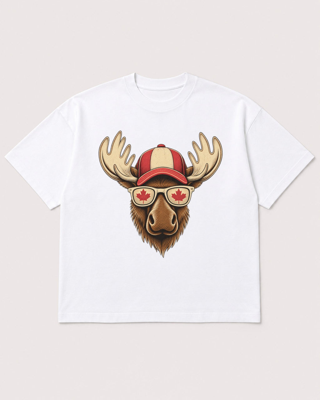 Mockup Boxy Heavyweight Tee White product