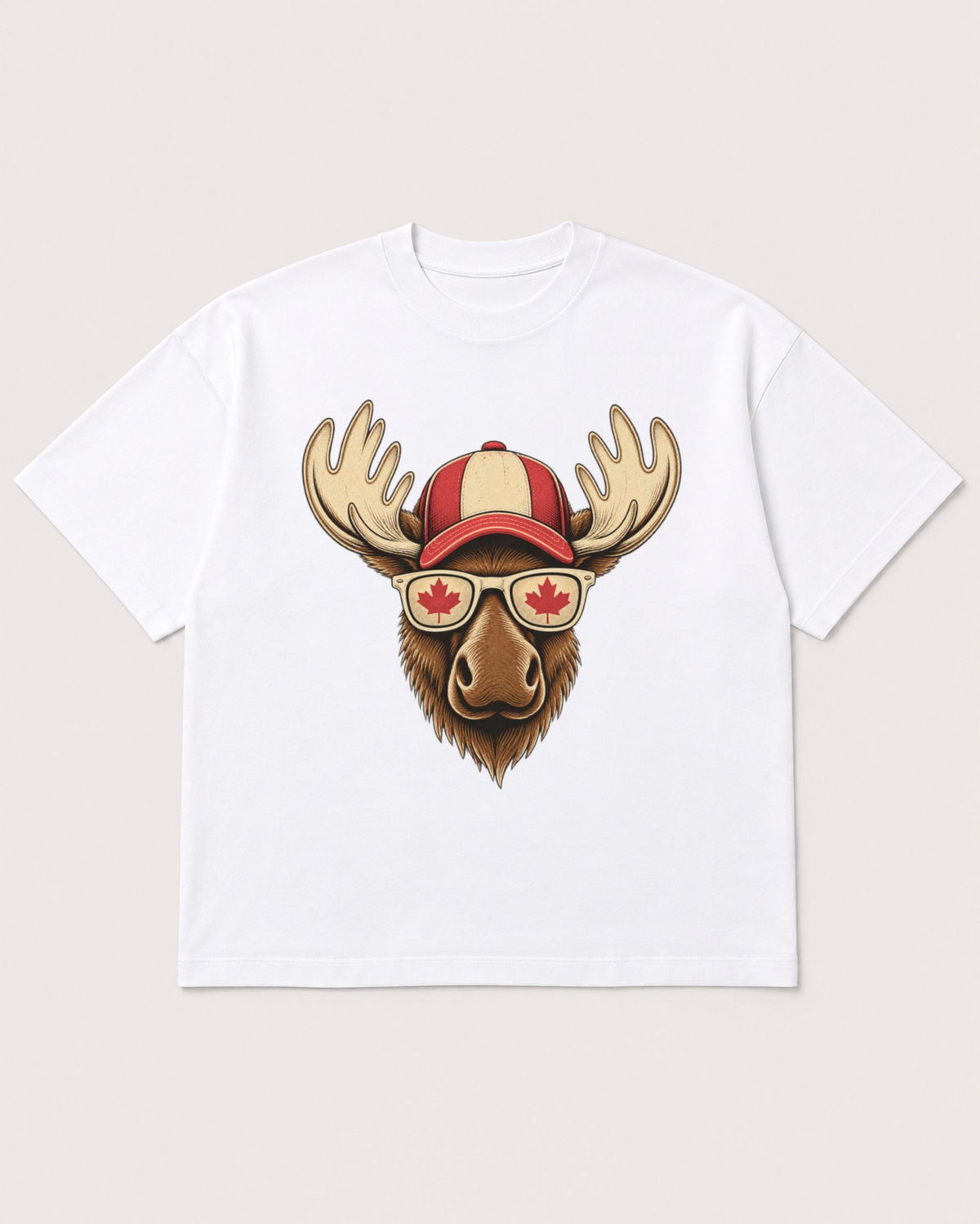 Mockup Boxy Heavyweight Tee White product