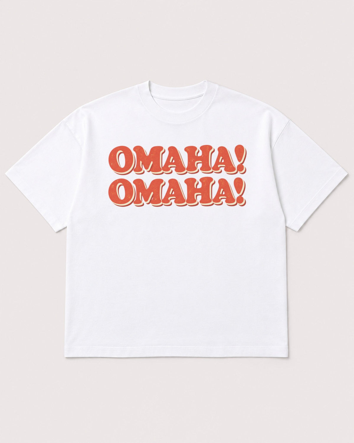 Mockup Boxy Heavyweight Tee White product