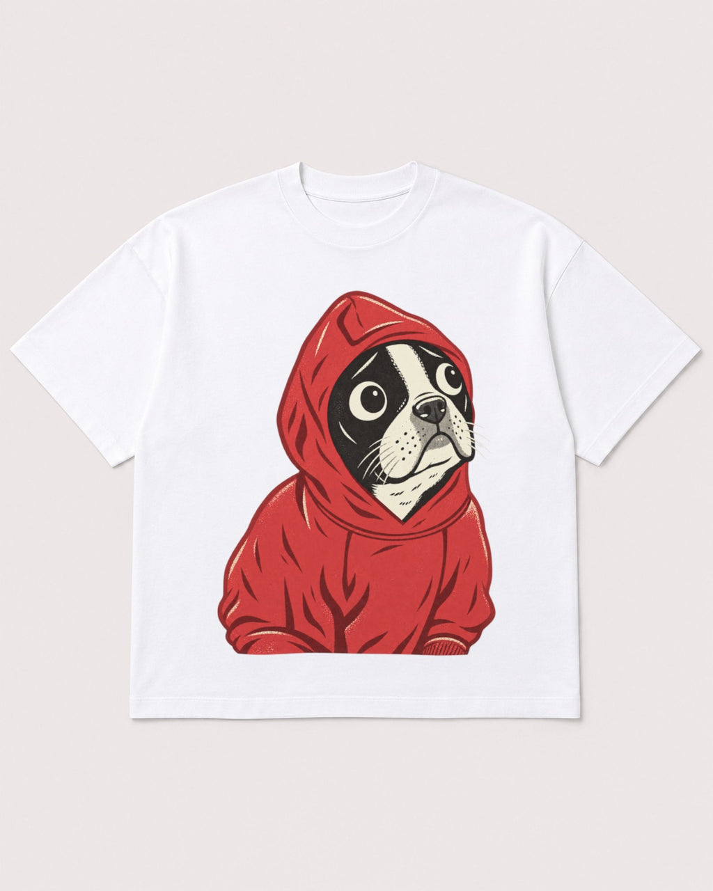 Mockup Boxy Heavyweight Tee White product