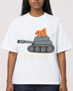 Mockup Boxy Heavyweight Tee White female close-up 04