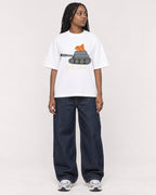 Mockup Boxy Heavyweight Tee White female full-body 04