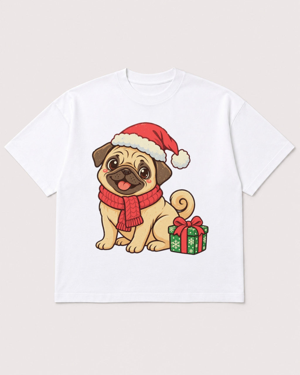 Mockup Boxy Heavyweight Tee White product