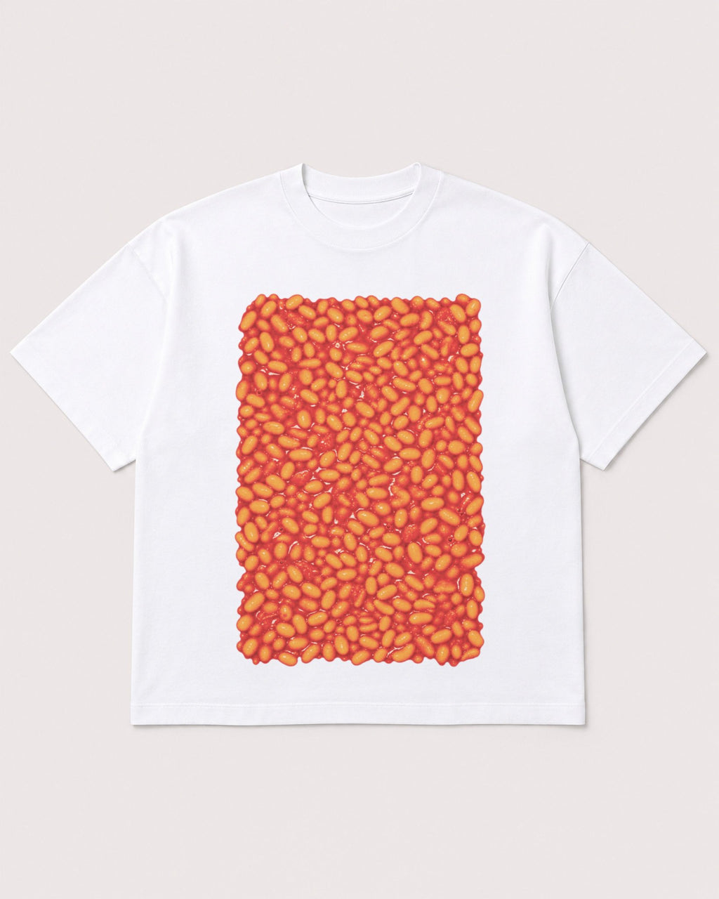 Mockup Boxy Heavyweight Tee White product
