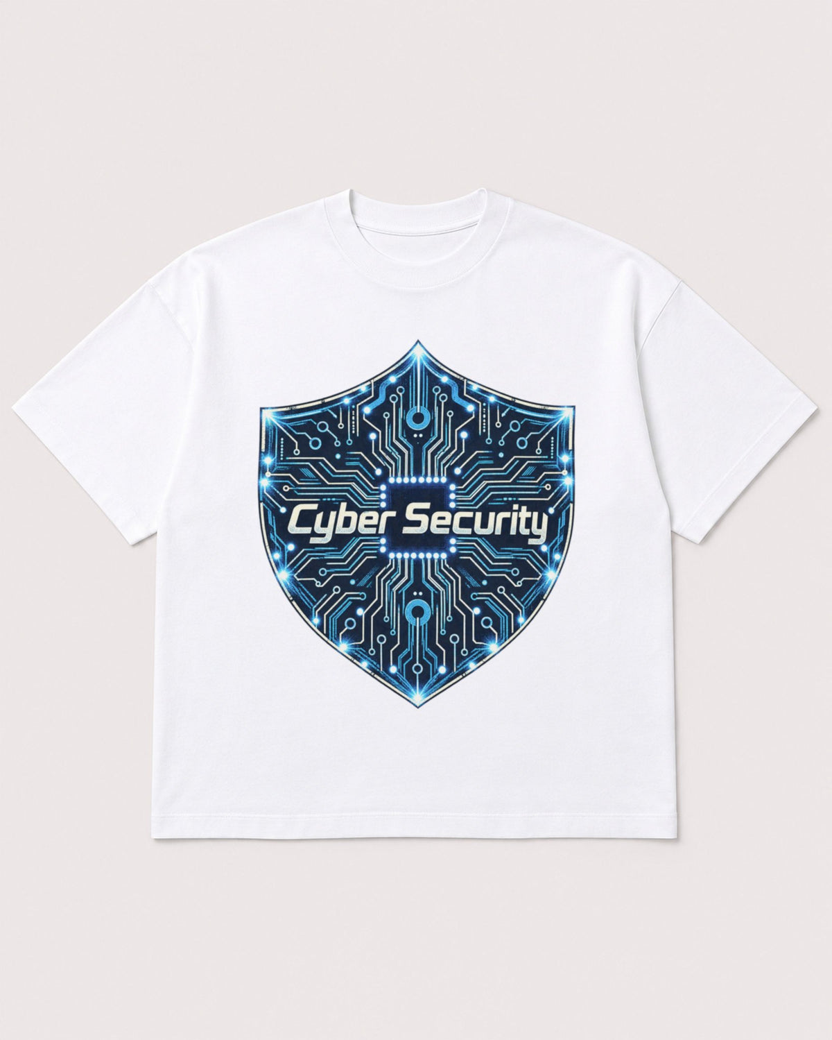 Mockup Boxy Heavyweight Tee White product