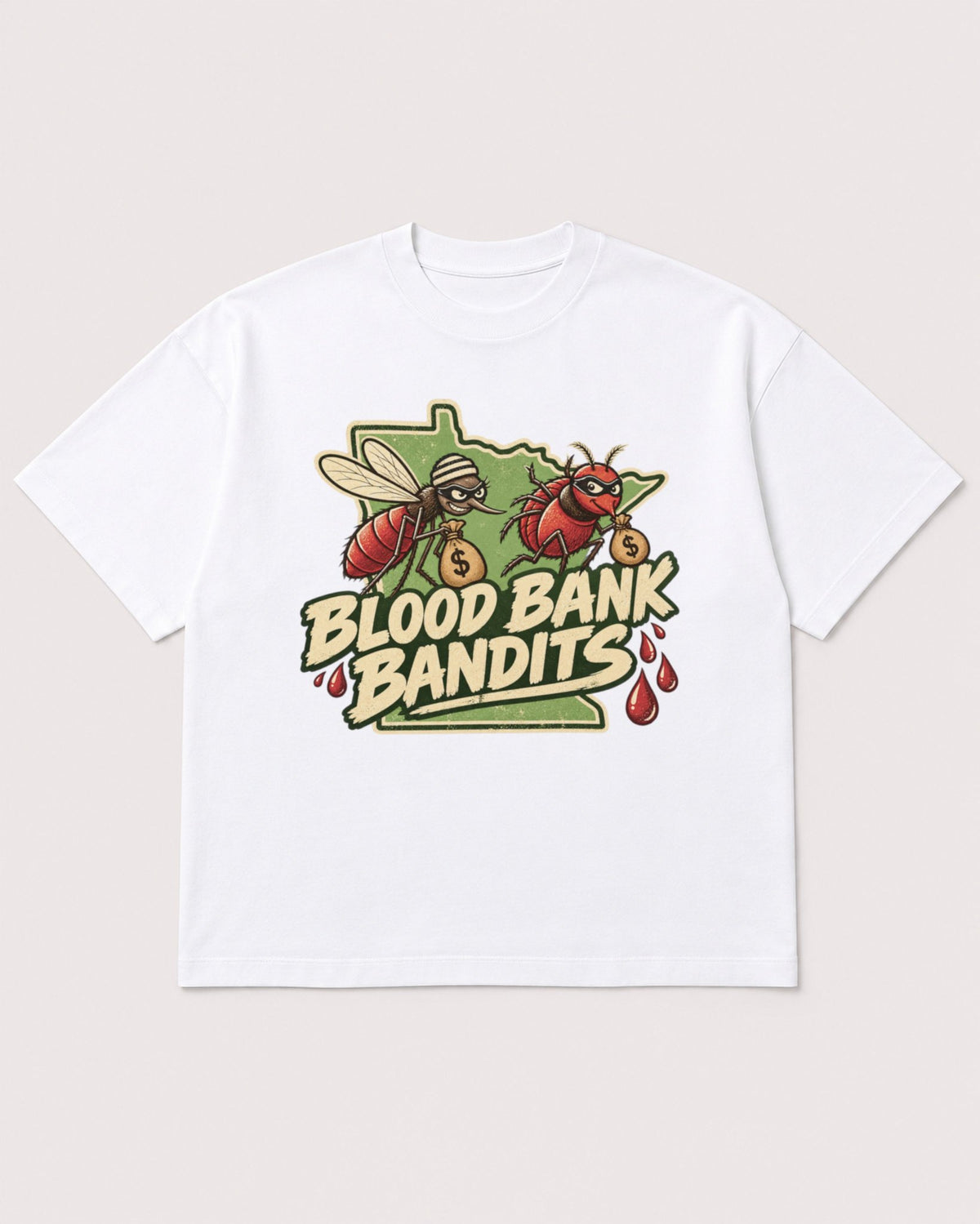 Mockup Boxy Heavyweight Tee White product