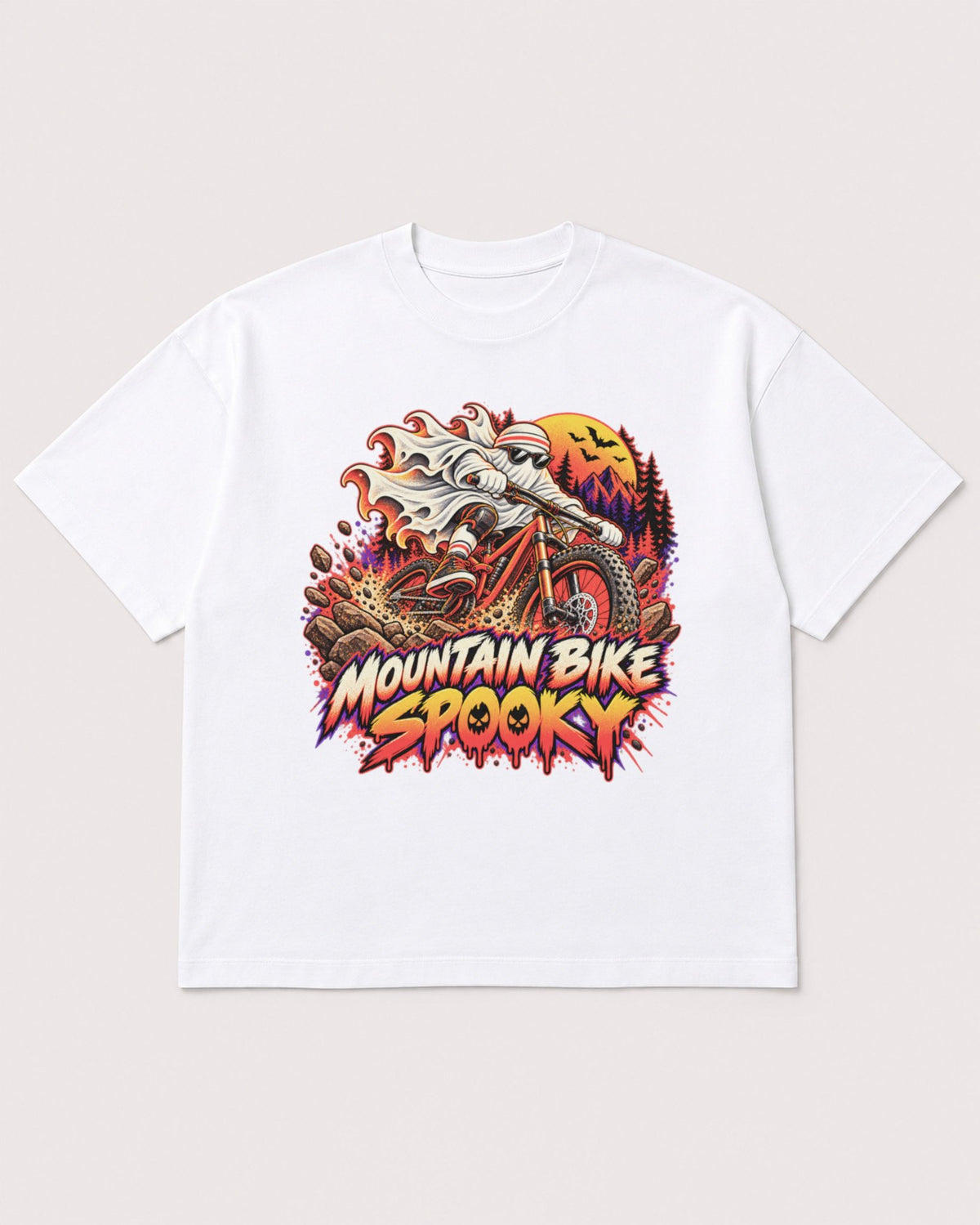 Mockup Boxy Heavyweight Tee White product