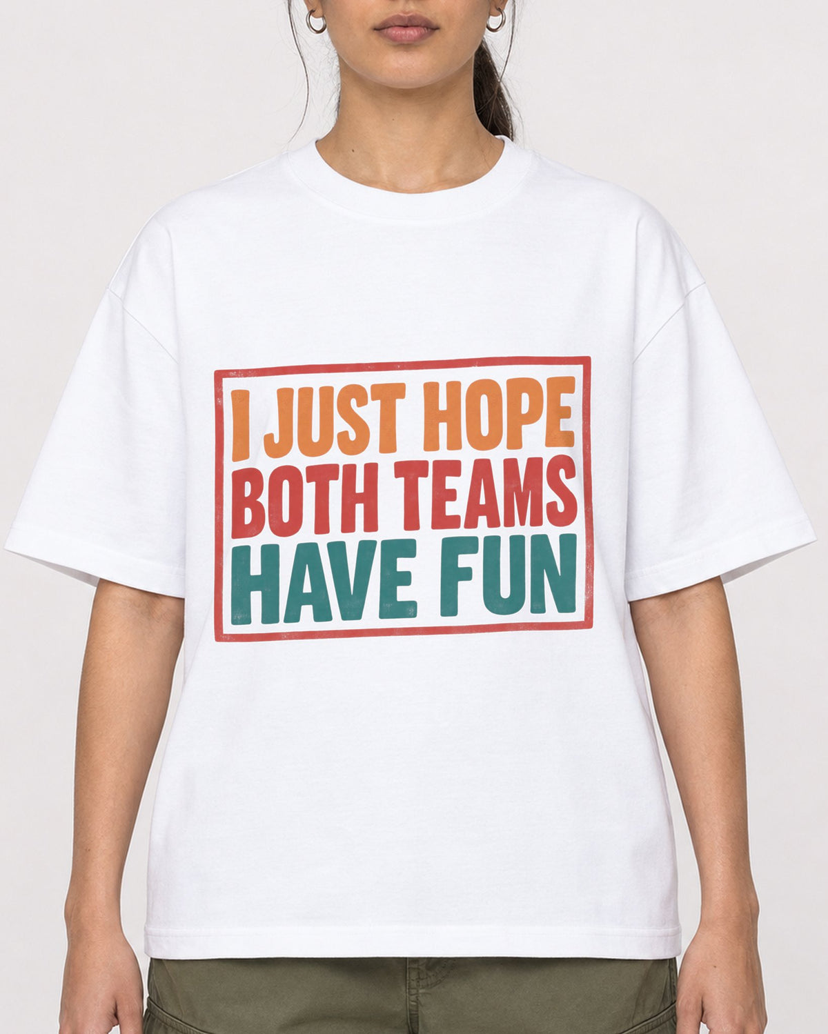 Mockup Boxy Heavyweight Tee White female close-up 47