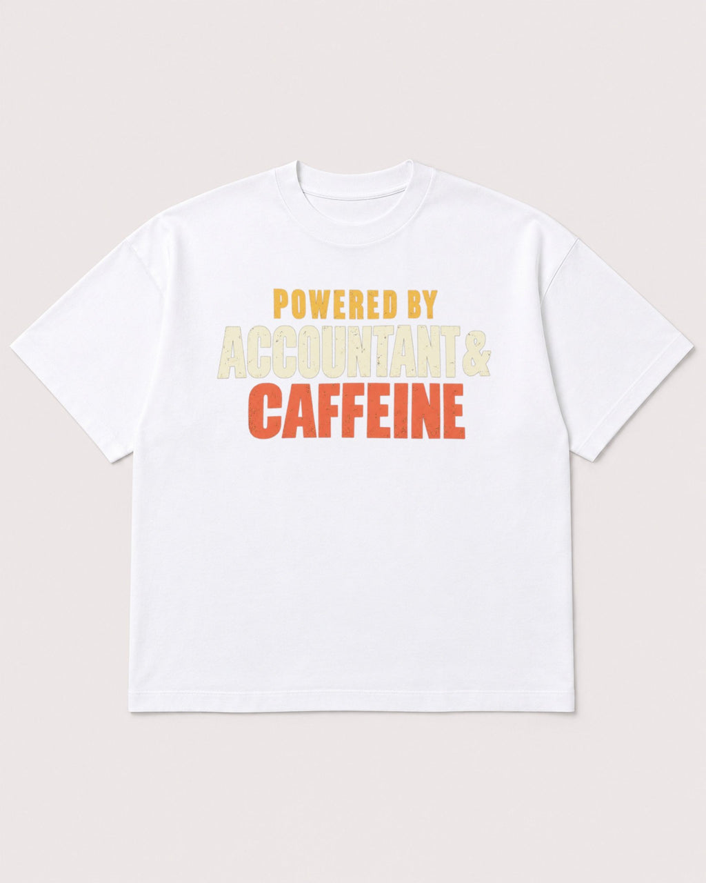 Mockup Boxy Heavyweight Tee White product