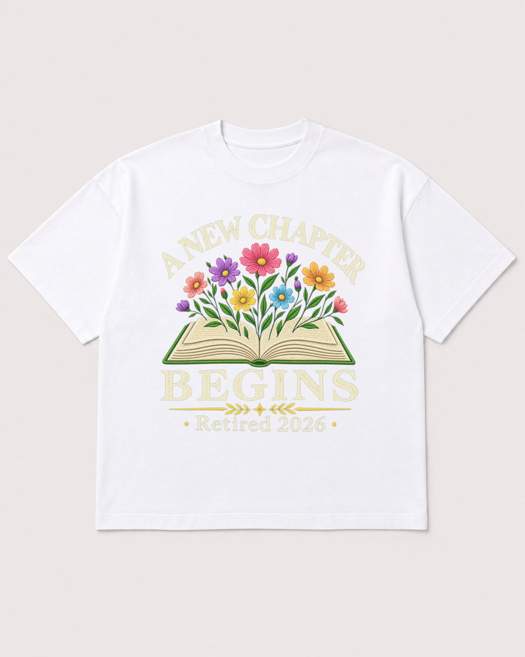 Mockup Boxy Heavyweight Tee White product