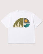 Mockup Boxy Heavyweight Tee White product