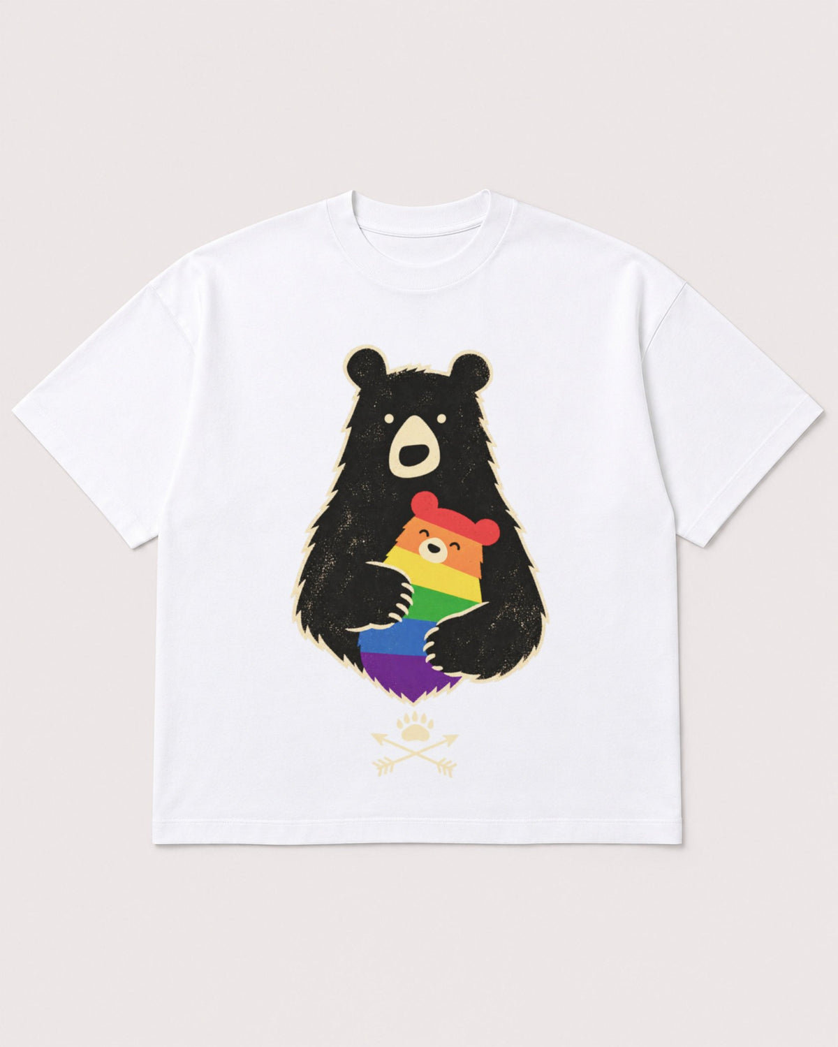 Mockup Boxy Heavyweight Tee White product