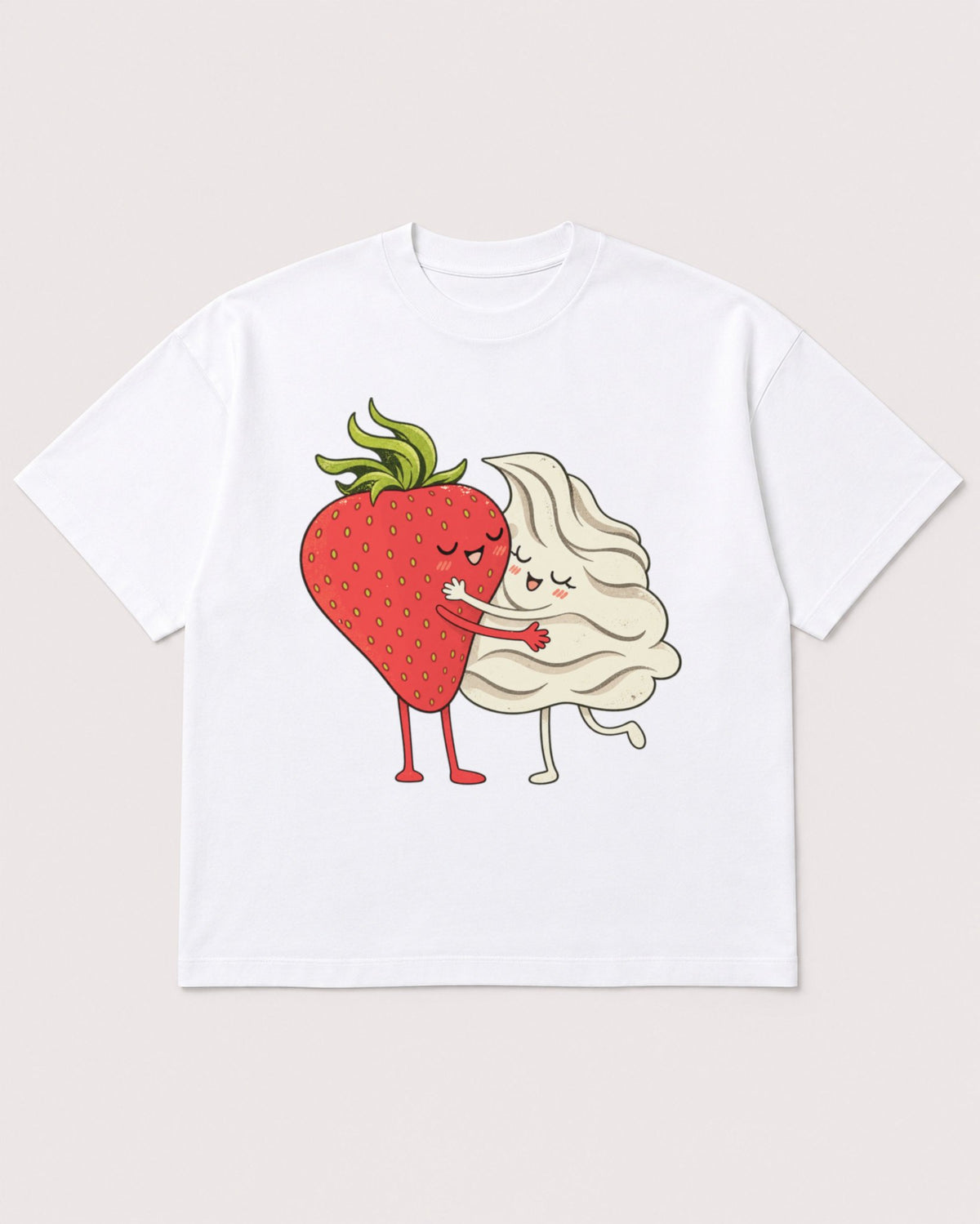 Mockup Boxy Heavyweight Tee White product
