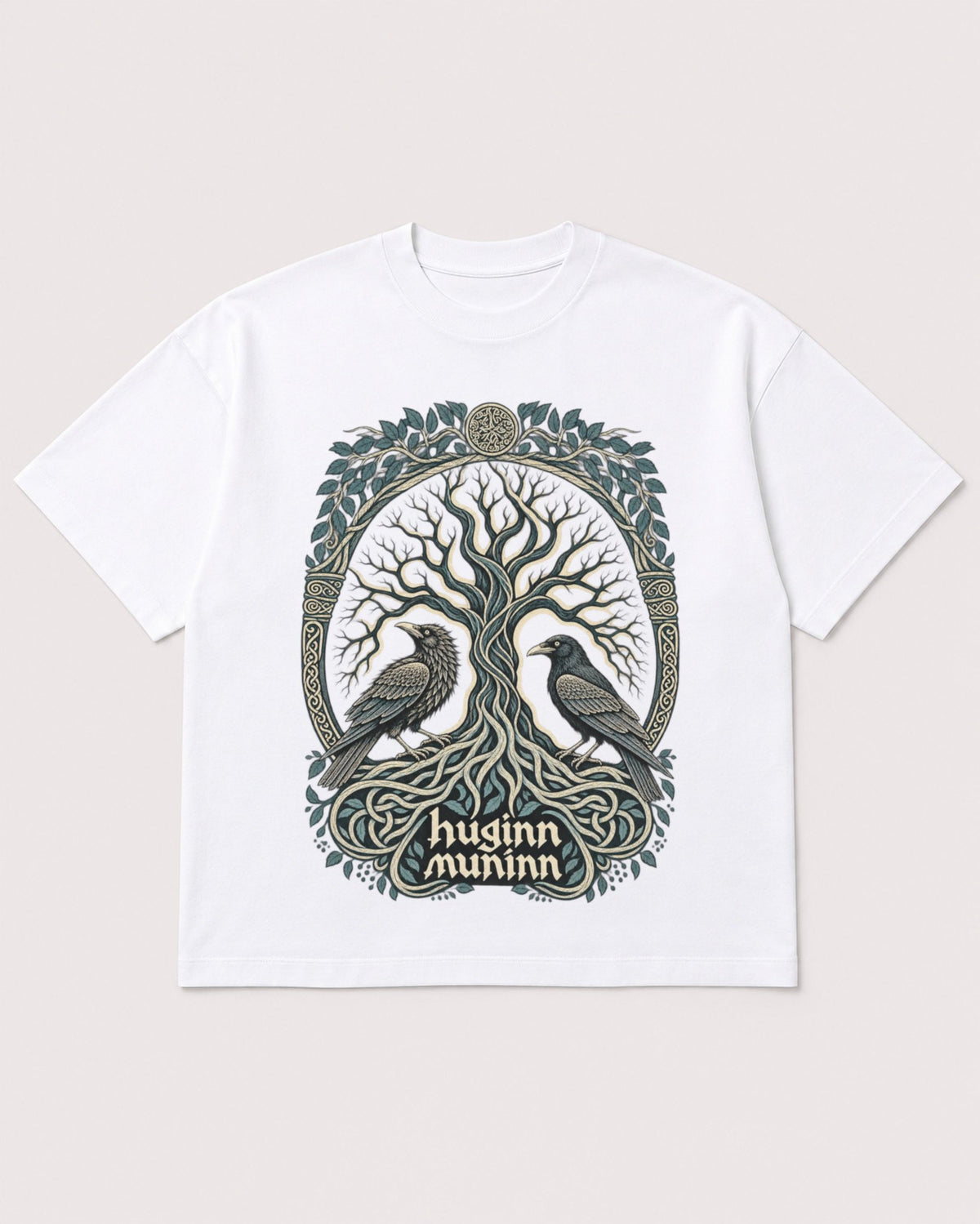 Mockup Boxy Heavyweight Tee White product