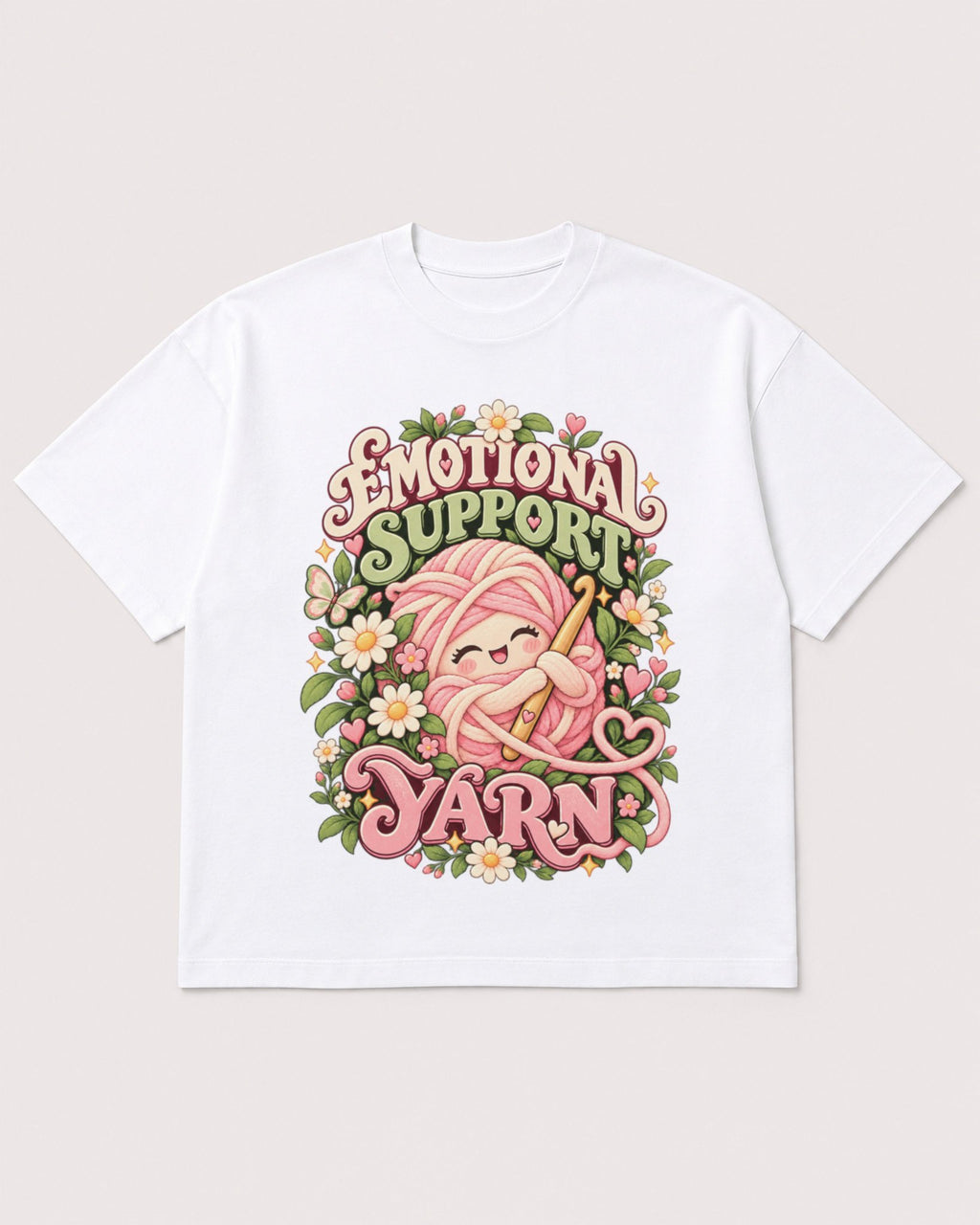 Mockup Boxy Heavyweight Tee White product