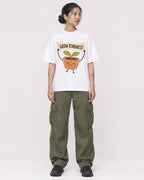 Mockup Boxy Heavyweight Tee White female full-body 12