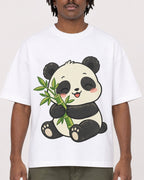 Mockup Boxy Heavyweight Tee White male close-up 04
