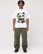 Mockup Boxy Heavyweight Tee White male full-body 04