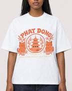Mockup Boxy Heavyweight Tee White female close-up 04
