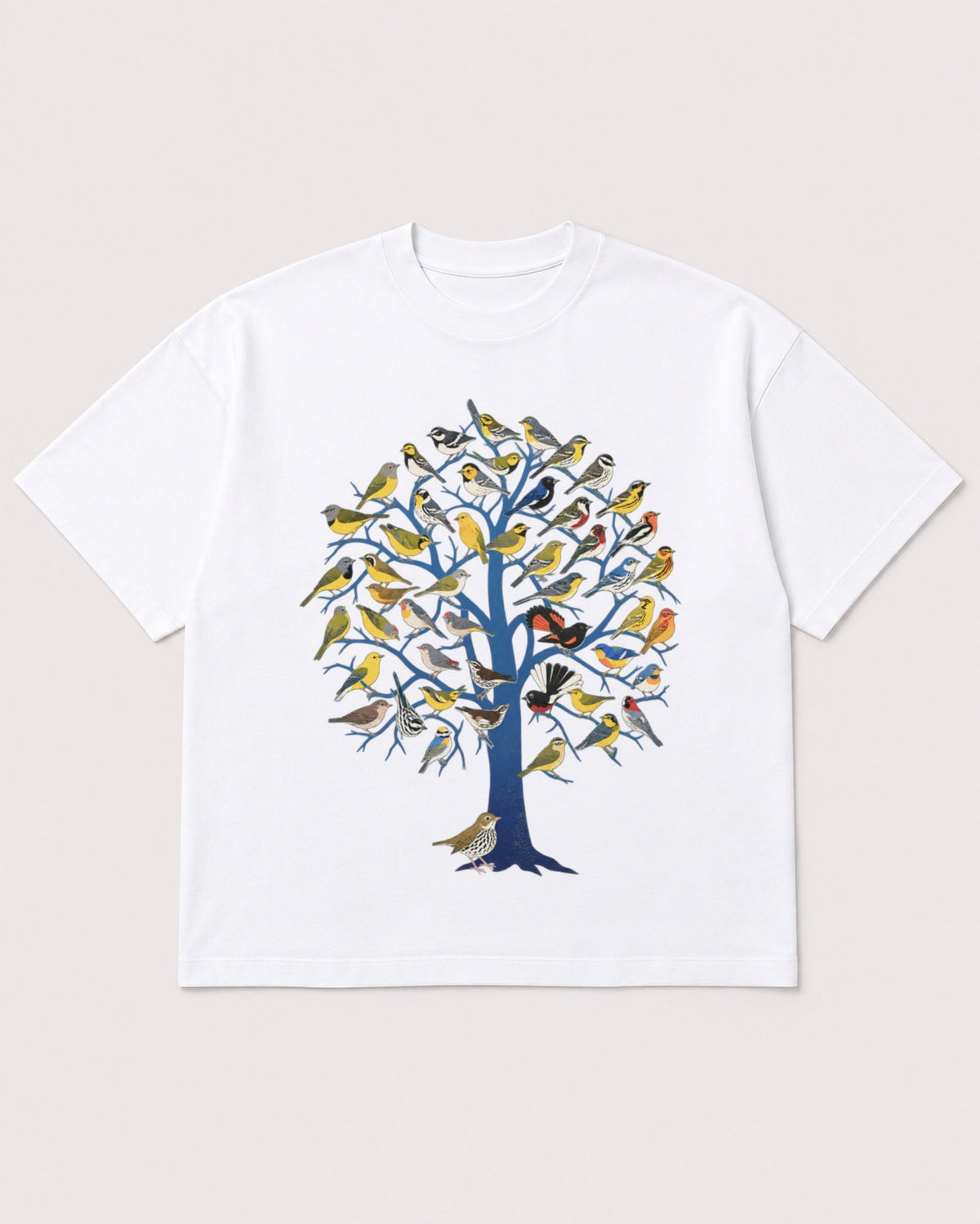 Mockup Boxy Heavyweight Tee White product