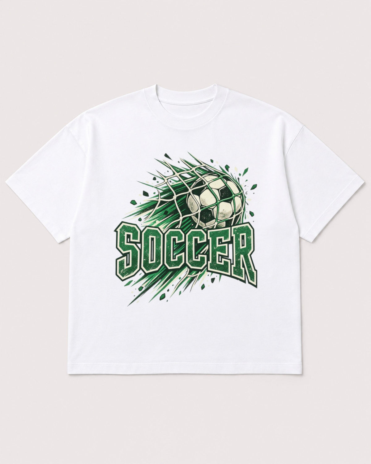 Mockup Boxy Heavyweight Tee White product