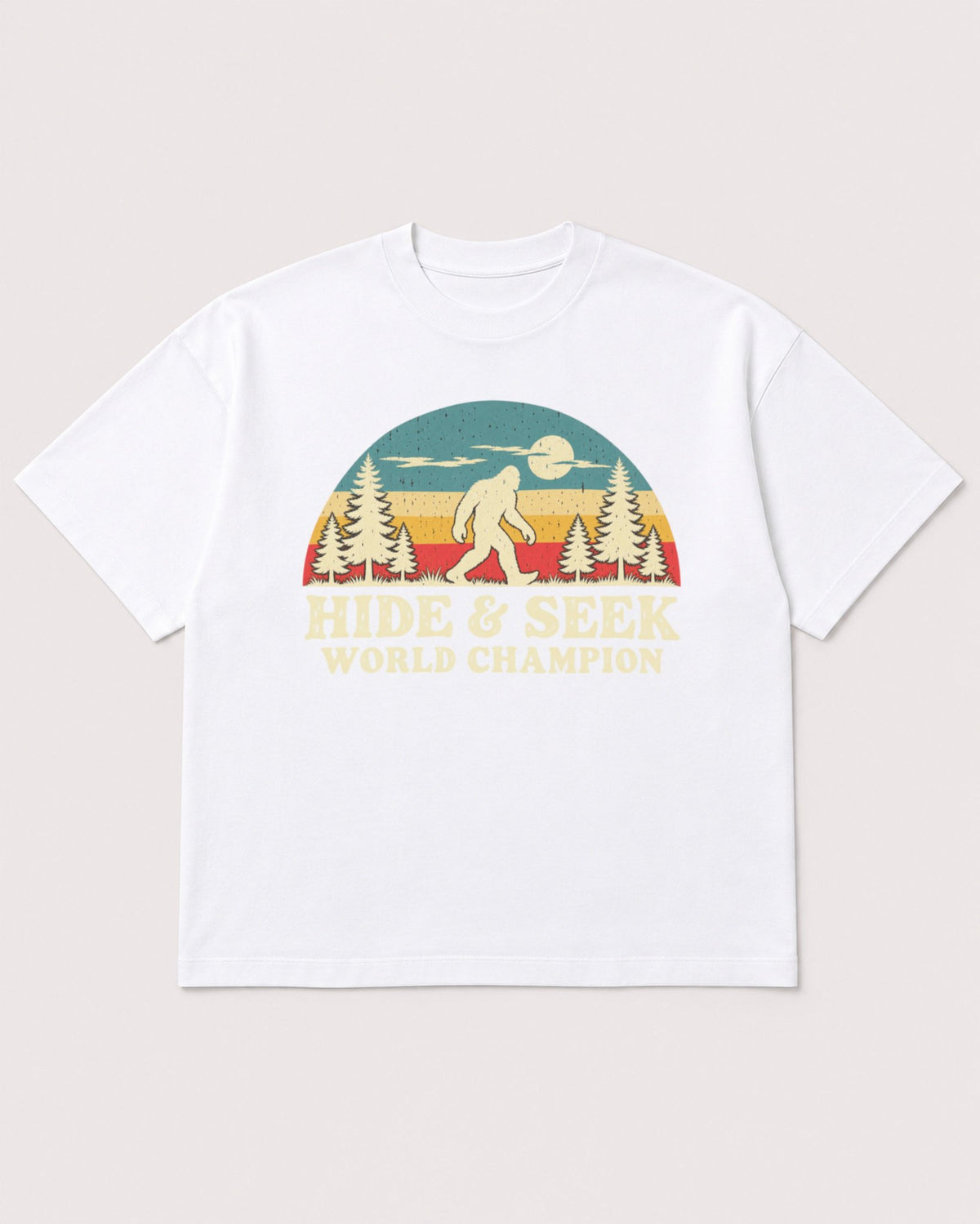 Mockup Boxy Heavyweight Tee White product