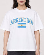 Mockup Boxy Heavyweight Tee White female close-up 03