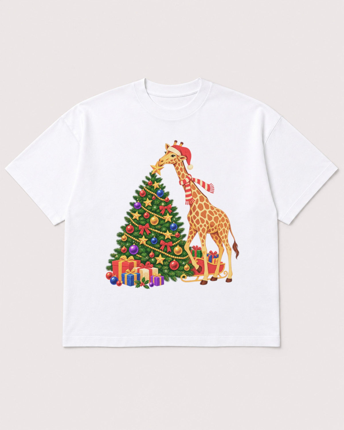 Mockup Boxy Heavyweight Tee White product