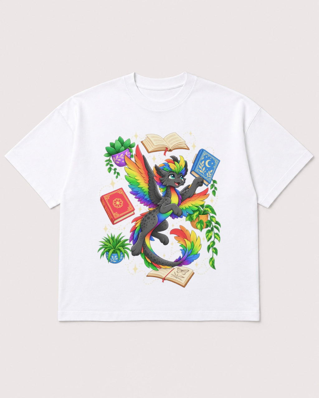 Mockup Boxy Heavyweight Tee White product