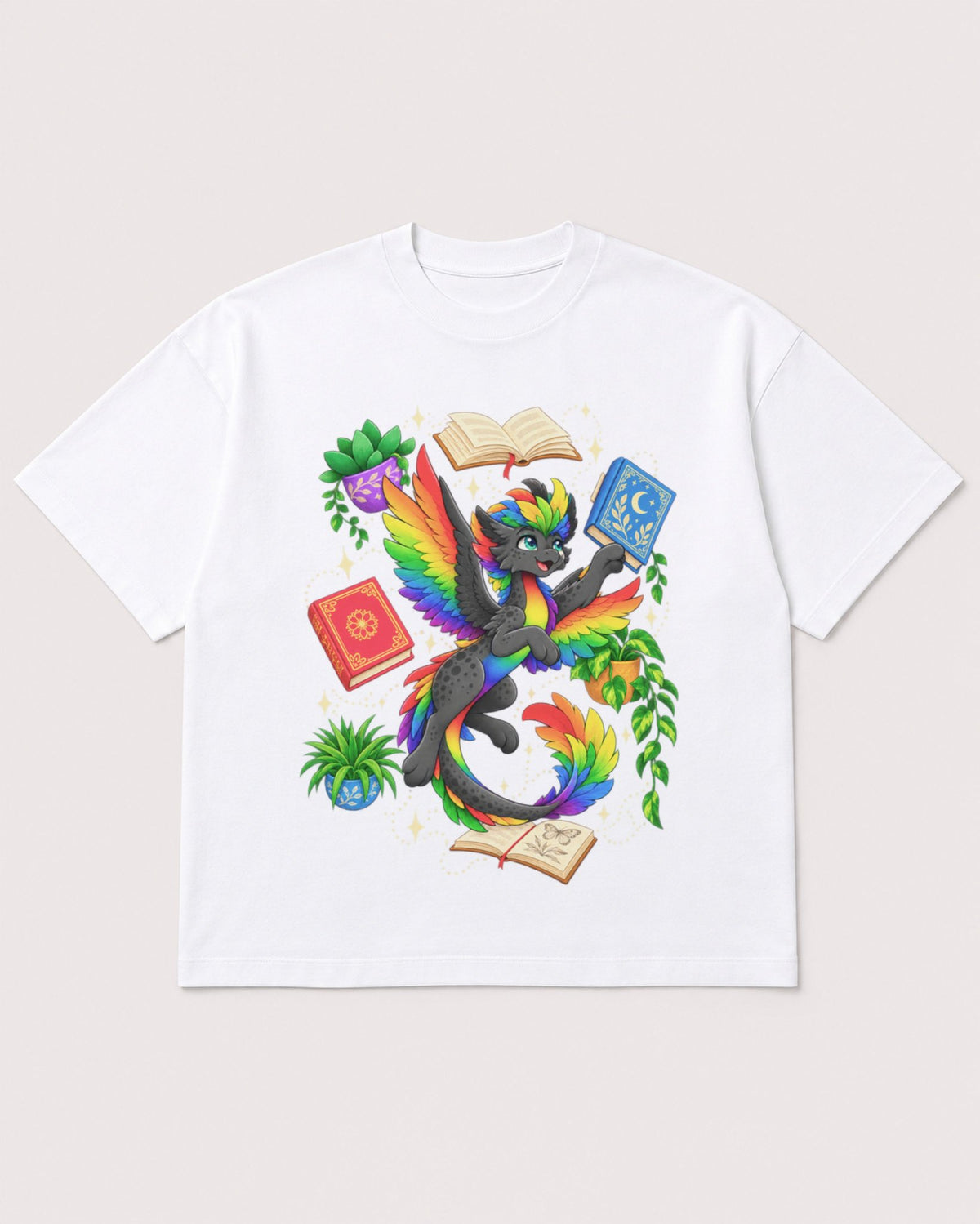 Mockup Boxy Heavyweight Tee White product