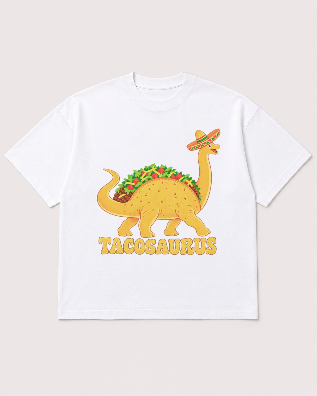 Mockup Boxy Heavyweight Tee White product