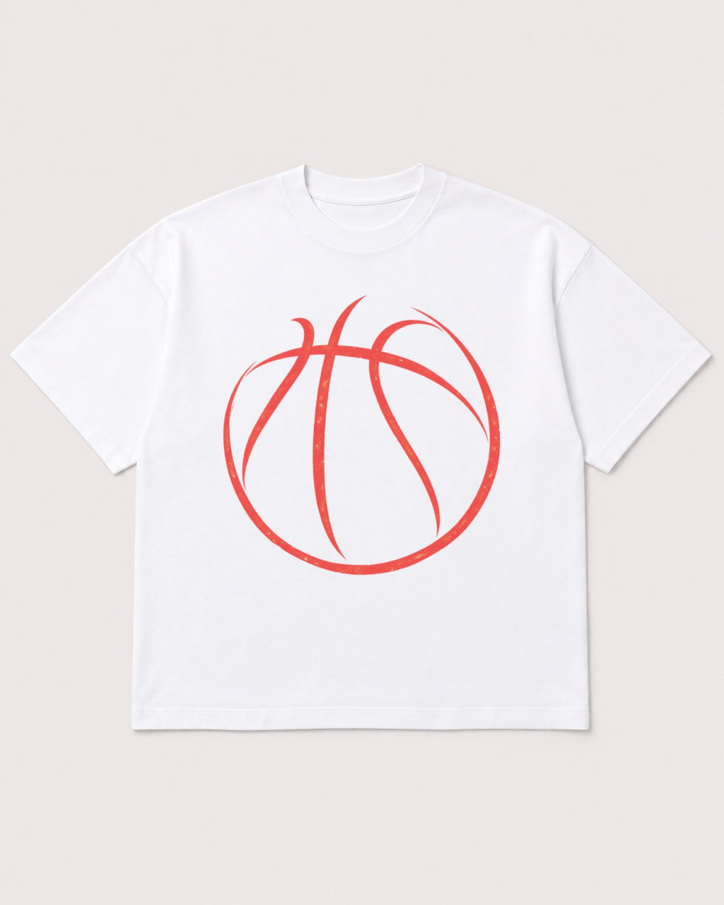 Mockup Boxy Heavyweight Tee White product