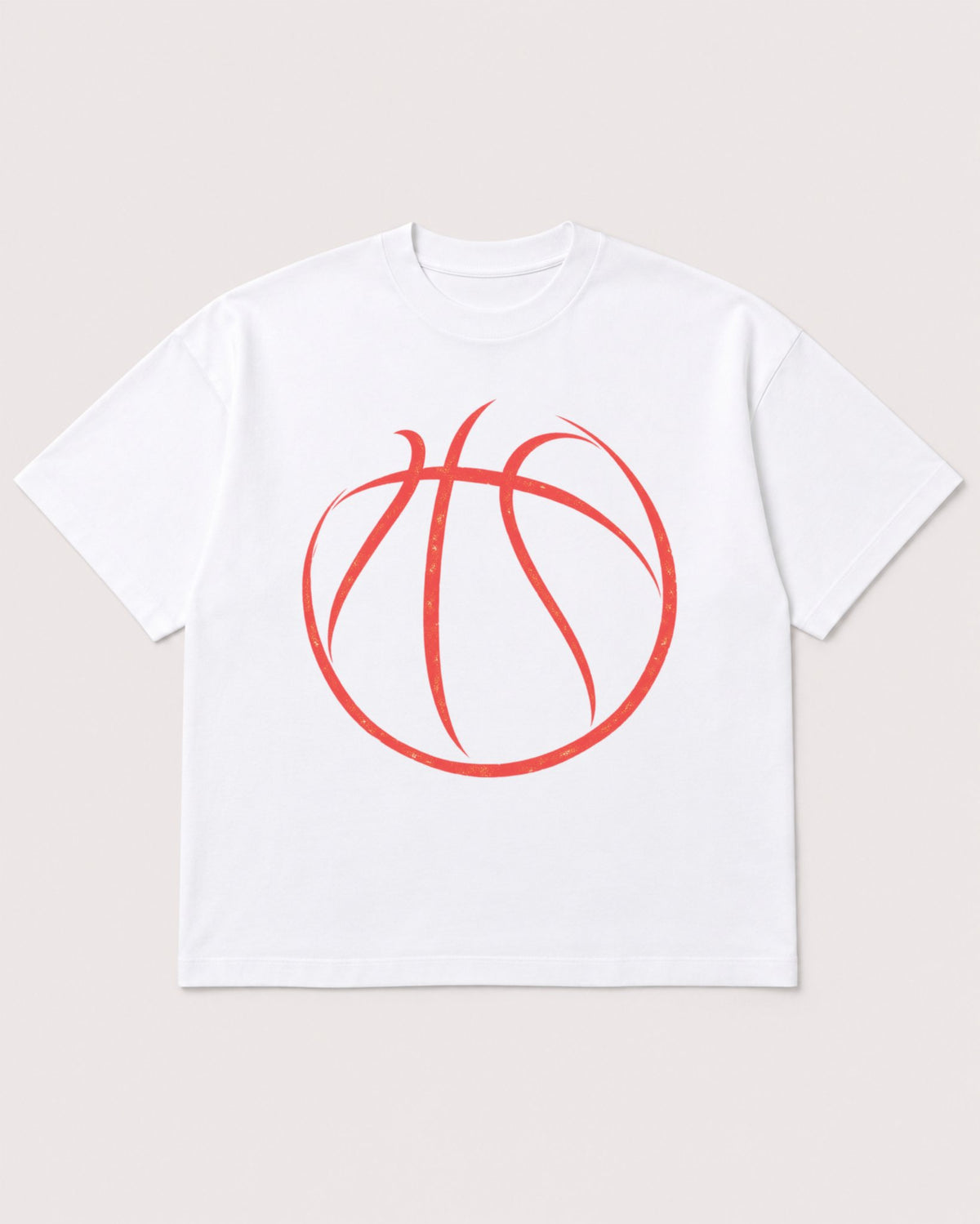 Mockup Boxy Heavyweight Tee White product