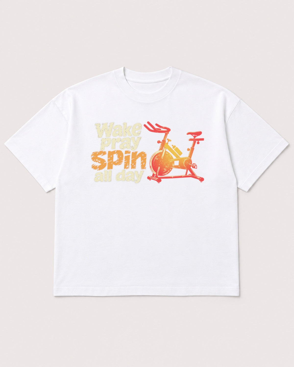 Mockup Boxy Heavyweight Tee White product