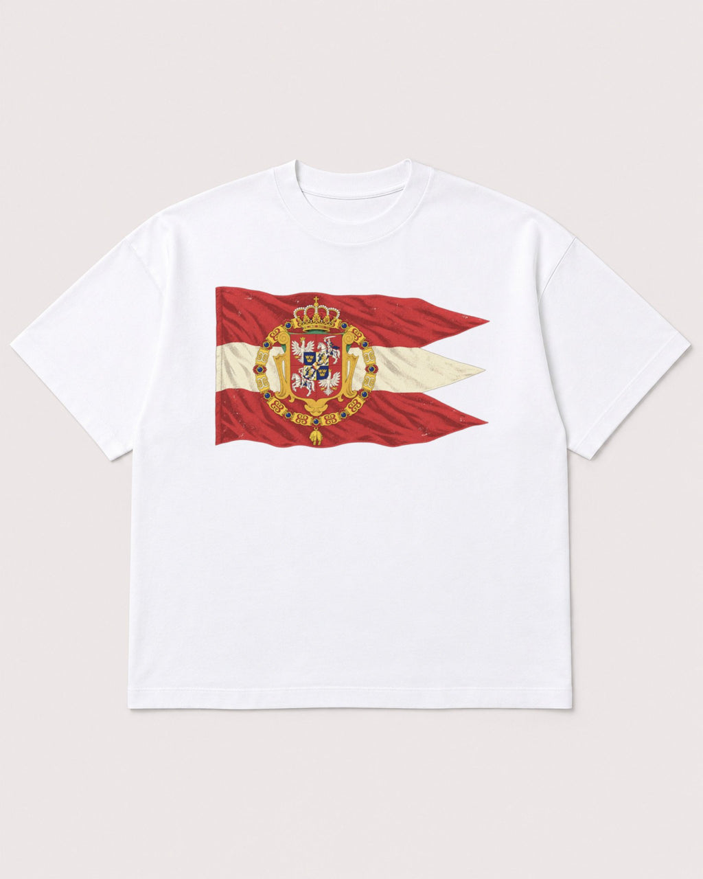 Mockup Boxy Heavyweight Tee White product