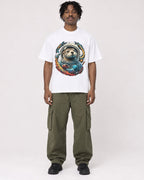 Mockup Boxy Heavyweight Tee White male full-body 04