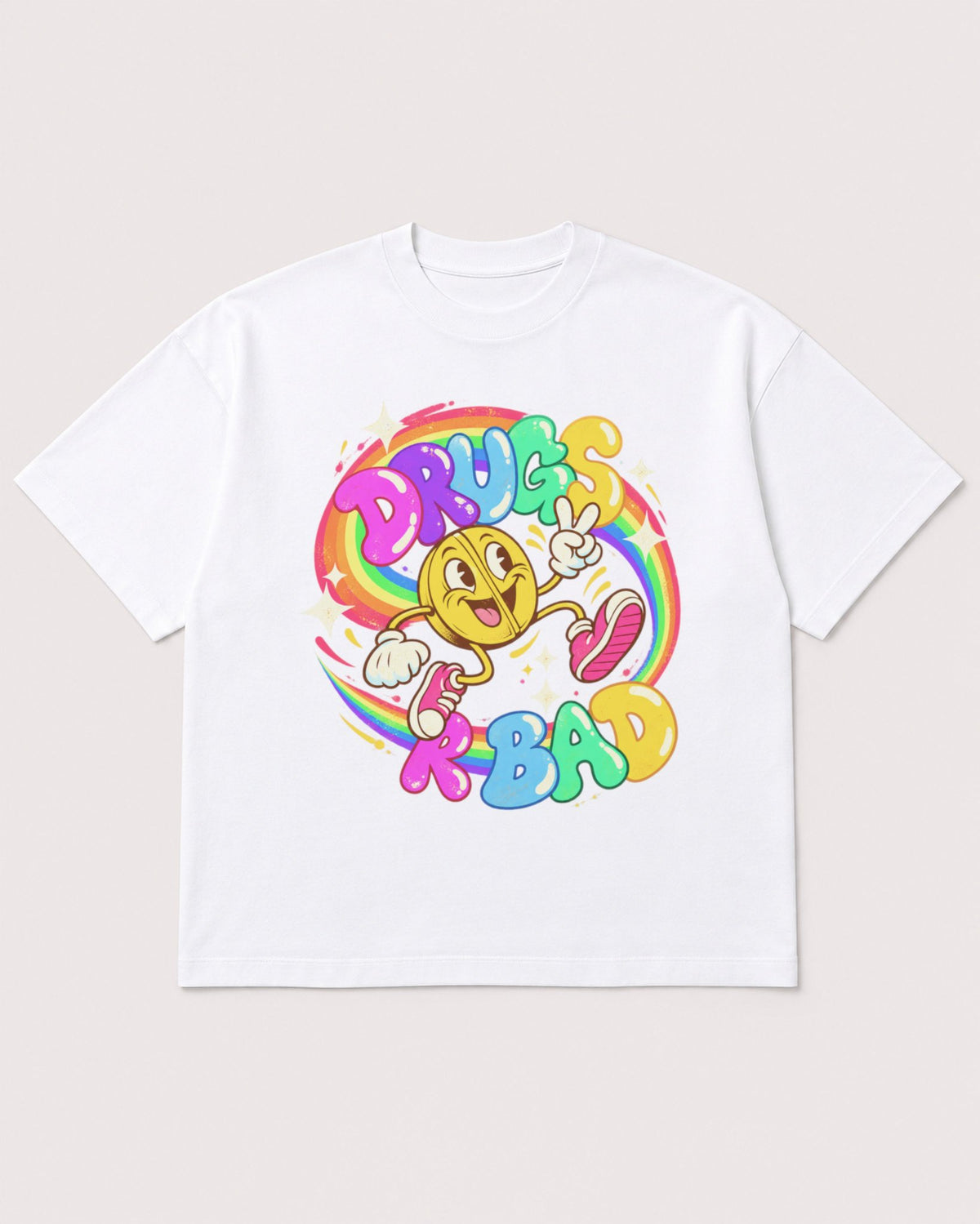Mockup Boxy Heavyweight Tee White product