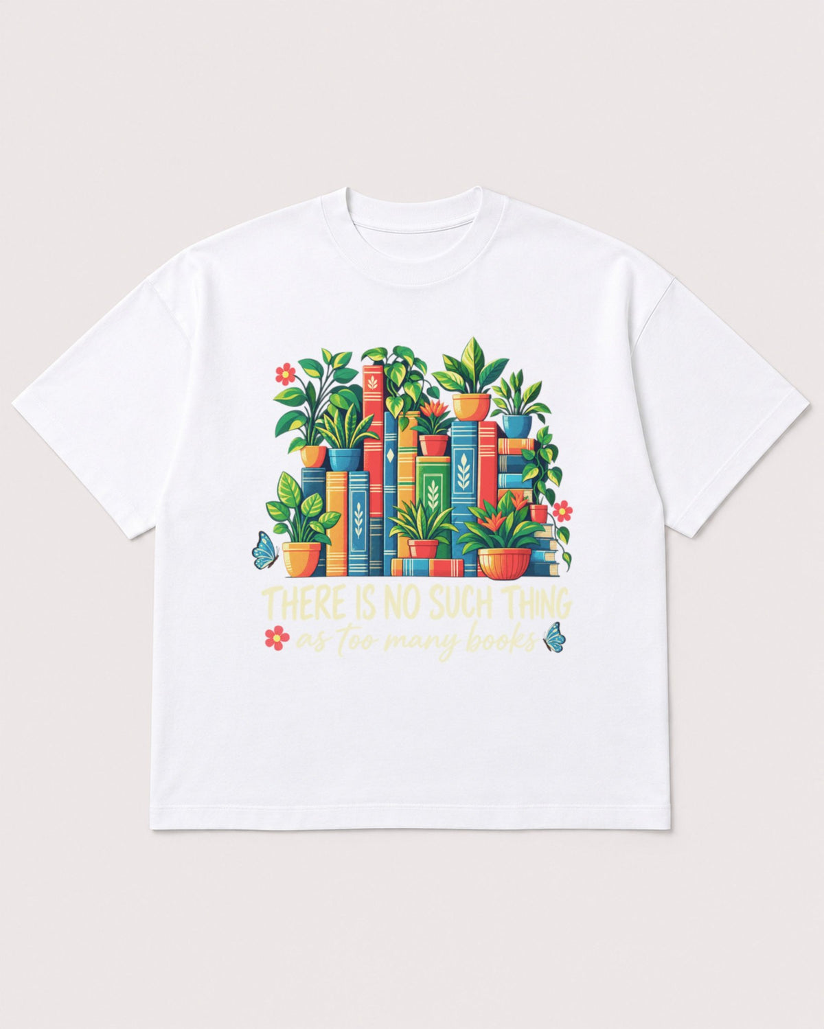 Mockup Boxy Heavyweight Tee White product