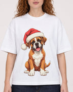 Mockup Boxy Heavyweight Tee White female close-up 09