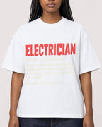 Mockup Boxy Heavyweight Tee White female close-up 04