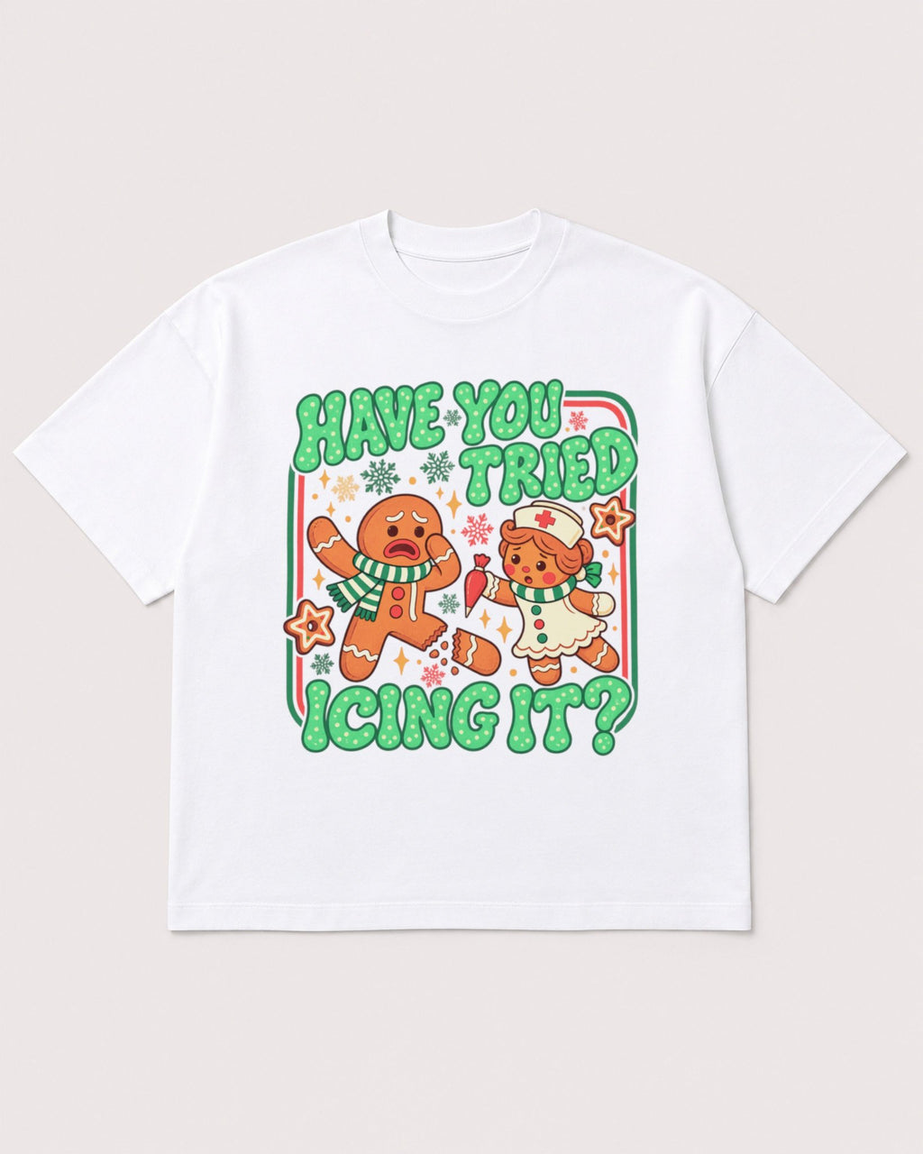 Mockup Boxy Heavyweight Tee White product