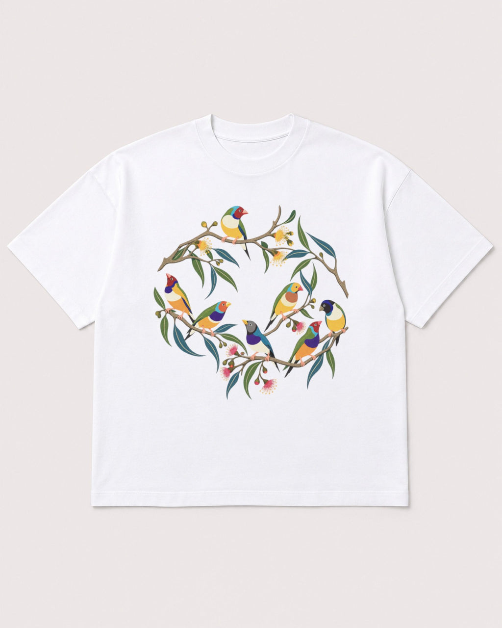 Mockup Boxy Heavyweight Tee White product