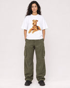 Mockup Boxy Heavyweight Tee White female full-body 07