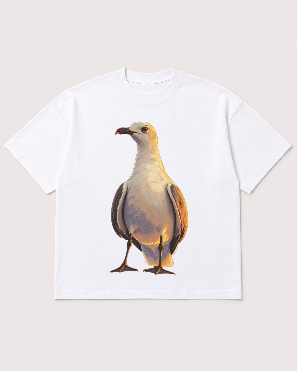 Mockup Boxy Heavyweight Tee White product