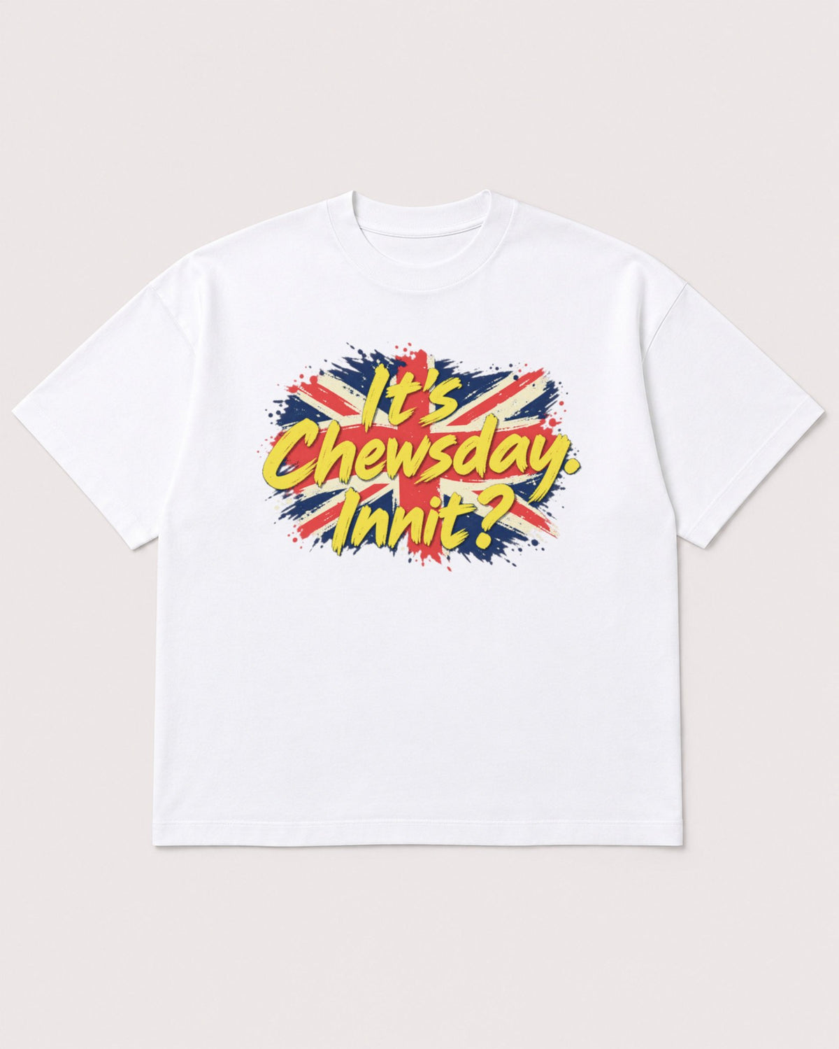 Mockup Boxy Heavyweight Tee White product