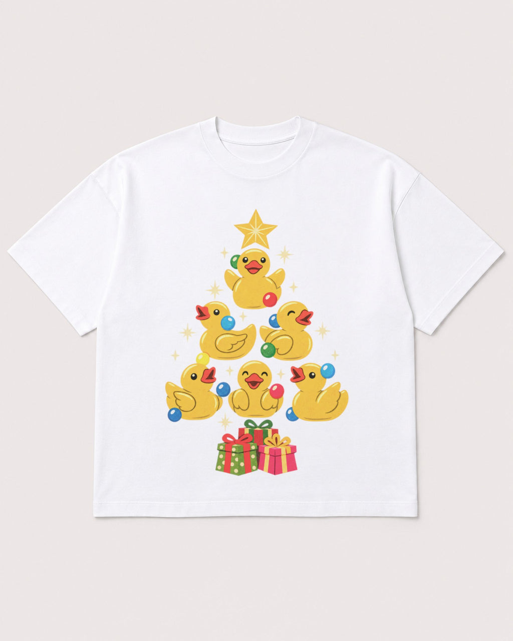 Mockup Boxy Heavyweight Tee White product